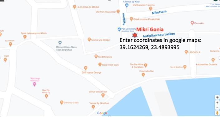 스키아토스 타운 Mikri Gonia 빌라 외부 사진